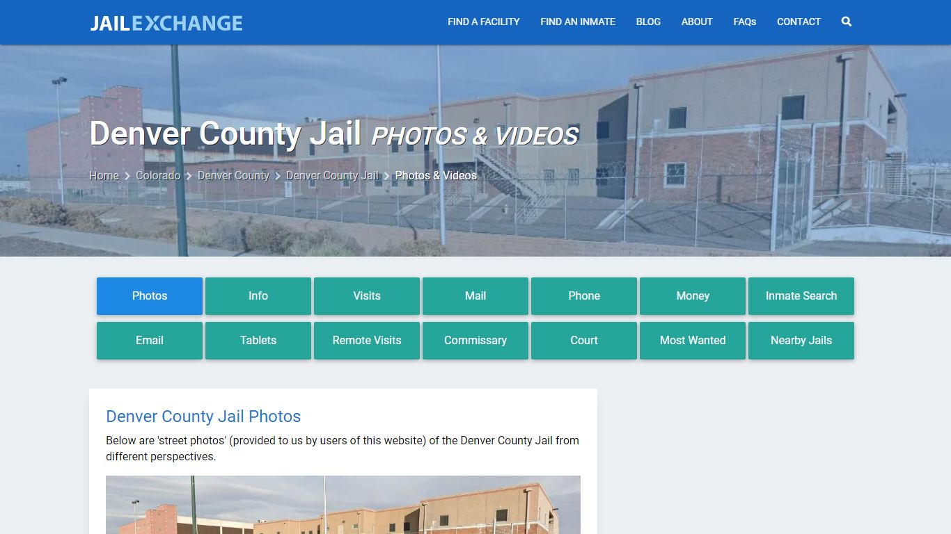 Photos & Videos - Denver County Jail, CO - Jail Exchange